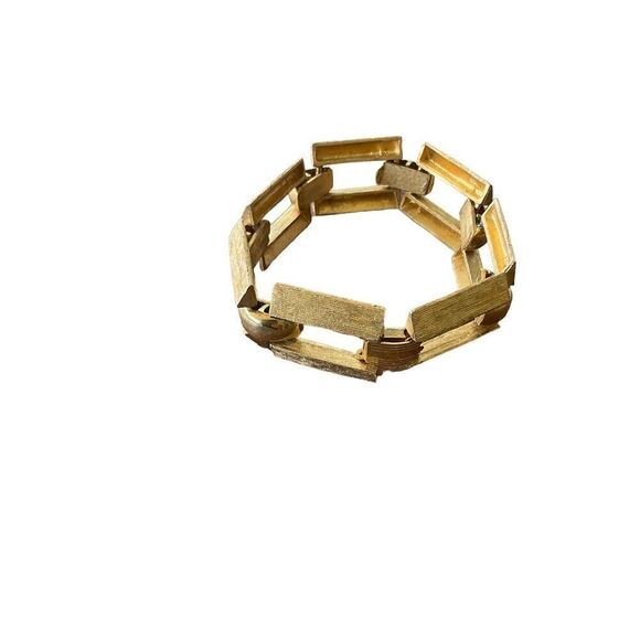 Vintage Goldtone Link Bracelet - Picture 8 of 8